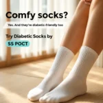 Seamless diabetic socks