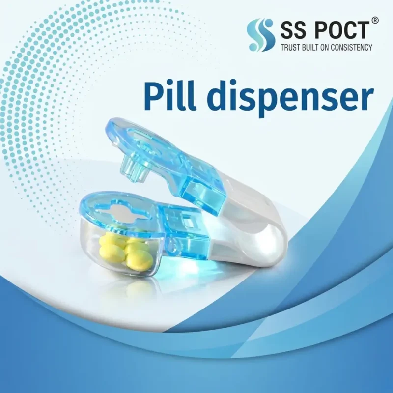Compact medicine dispenser