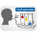Portable lung capacity trainer