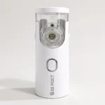 Fine mist nebulizer for breathing therapy