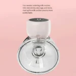 Silent rechargeable breast pump